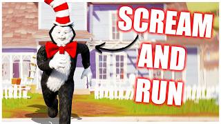 Hello Neighbor but the Cat in the Hat wants to KILL ME