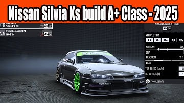Nissan Silvia Ks build A+ Class Car in NFS Unbound in 2025