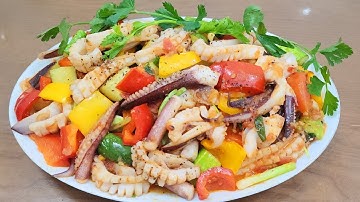 Cách làm MỰC 1 NẮNG XÀO CHUA NGỌT giòn sừn sựt thấm vị ngon hơn nhà hàng/ ÂTTG