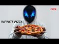 PIZZA GAME?!?! #infinitepizza #live #posivity