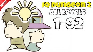 IQ Dungeon 2: Inherited Light - ALL LEVELS 1-92 || Full Game Walkthrough