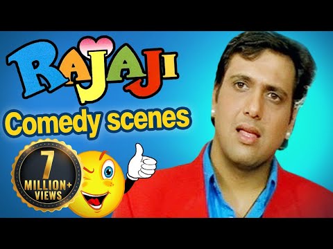 all-comedy-scenes-of-rajaji---govinda,-raveena-tandon---superhit-comedy-movie