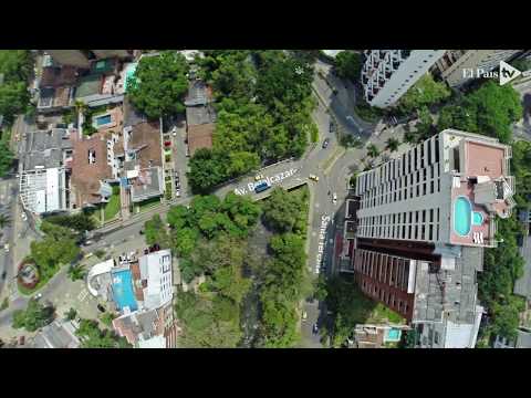 Cali desde el aire: El paso del río por la ciudad