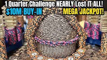 💎From Rock Bottom to Riches: The $10M ONE Quarter High Limit Coin Pusher CHALLENGE This HAPPENED! 
