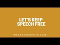 Let’s Keep Speech Free // The Winner's Minute With Mac Hammond