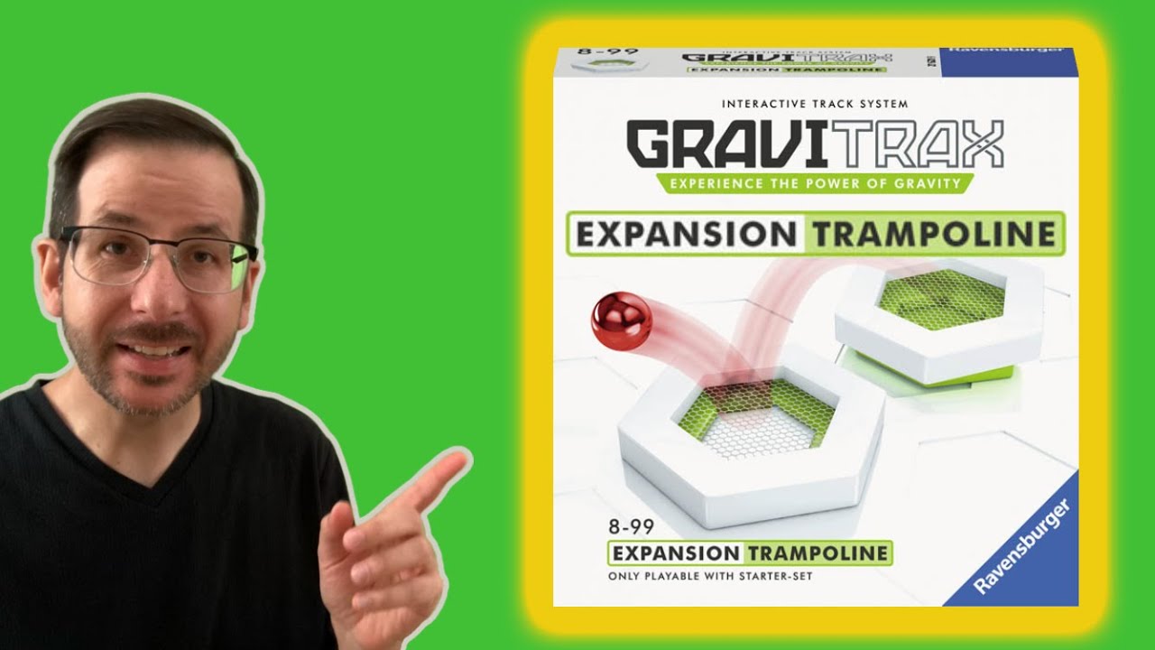 What's in the GraviTrax Trampoline Element? 