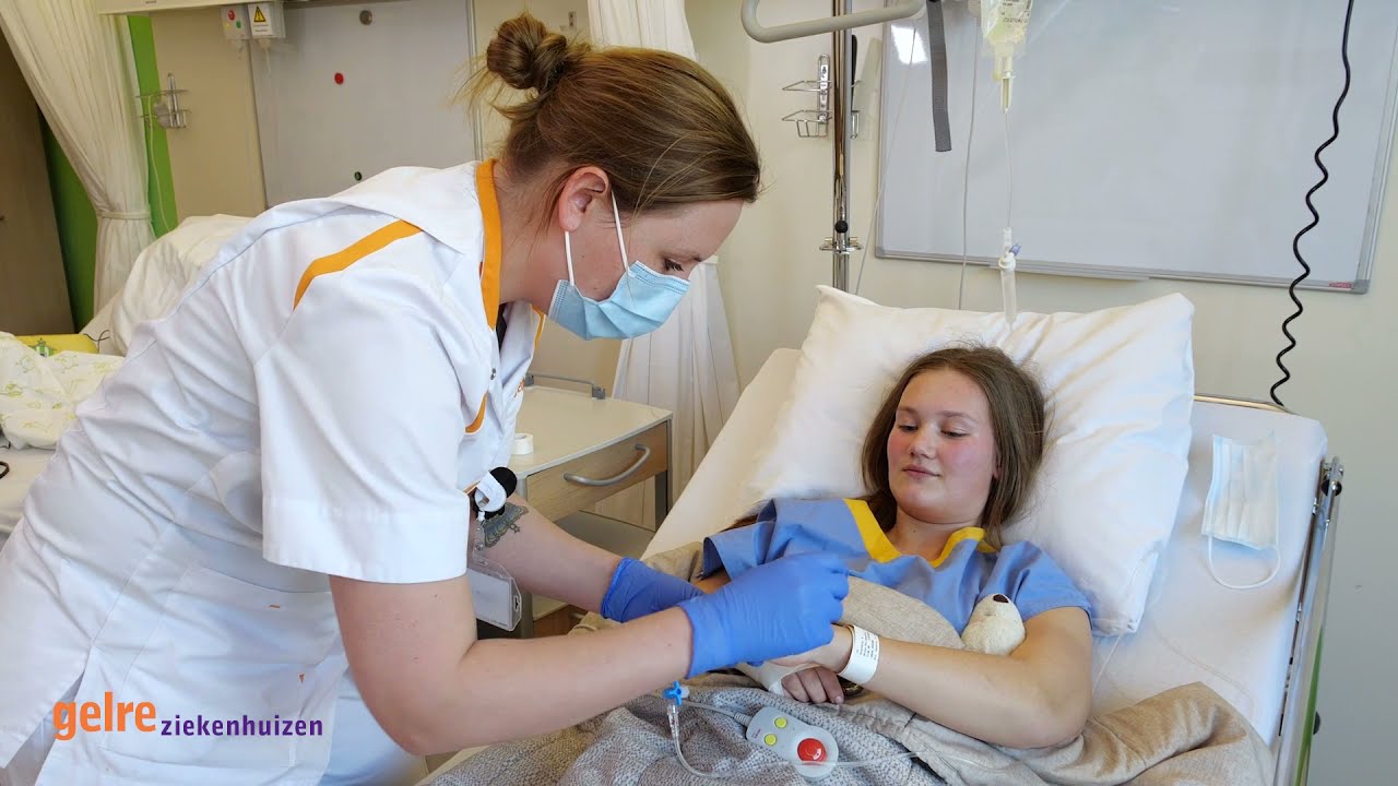 Voorbereiding operatie (tiener)