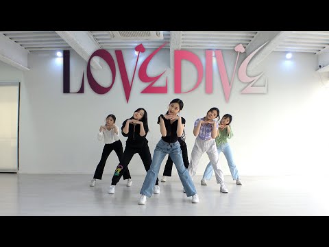 IVE 아이브 &amp;#39;LOVE <strong>DIVE</strong>&amp;#39; 커버댄스│연습영상 Practice ver. │거울모드 Mirror <strong>mode</strong>│BLACKDOOR 블랙도어 [대구댄스학원 053)423-7333]