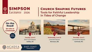 2026 Simpson Lectures