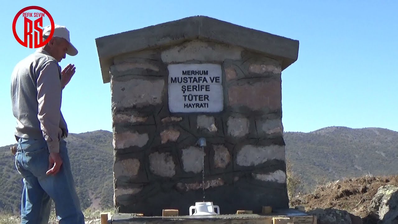 Seringöze köyü Belen tarlaya piknik yeri ve çeşme yapımı