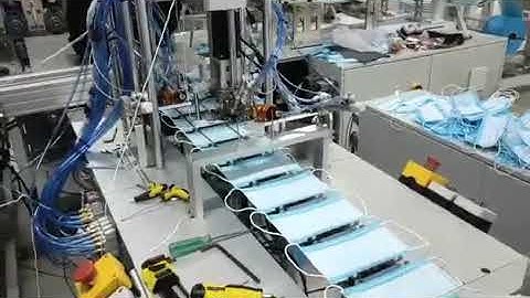 Richpeace mask making machine in customer factory