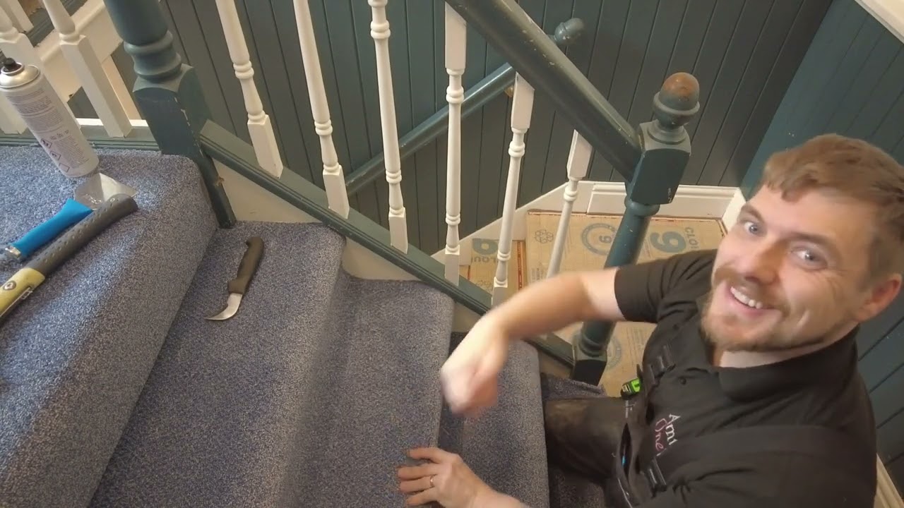 HOW TO CARPET STAIRS