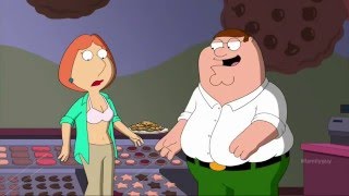 FAMILY GUY Peter rips open Lois shirt