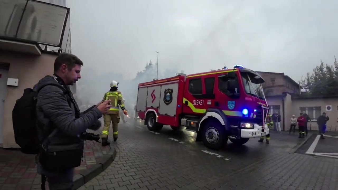 Powitanie nowego wozu strażackiego dla OSP Łaziska Górne 🚨