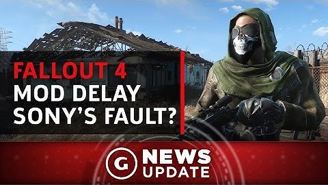 Bethesda Blames Sony for Fallout 4 Mod Delay on PS4 - GS News Update