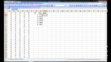 Using Excel to illustrate a uniform probability distribution