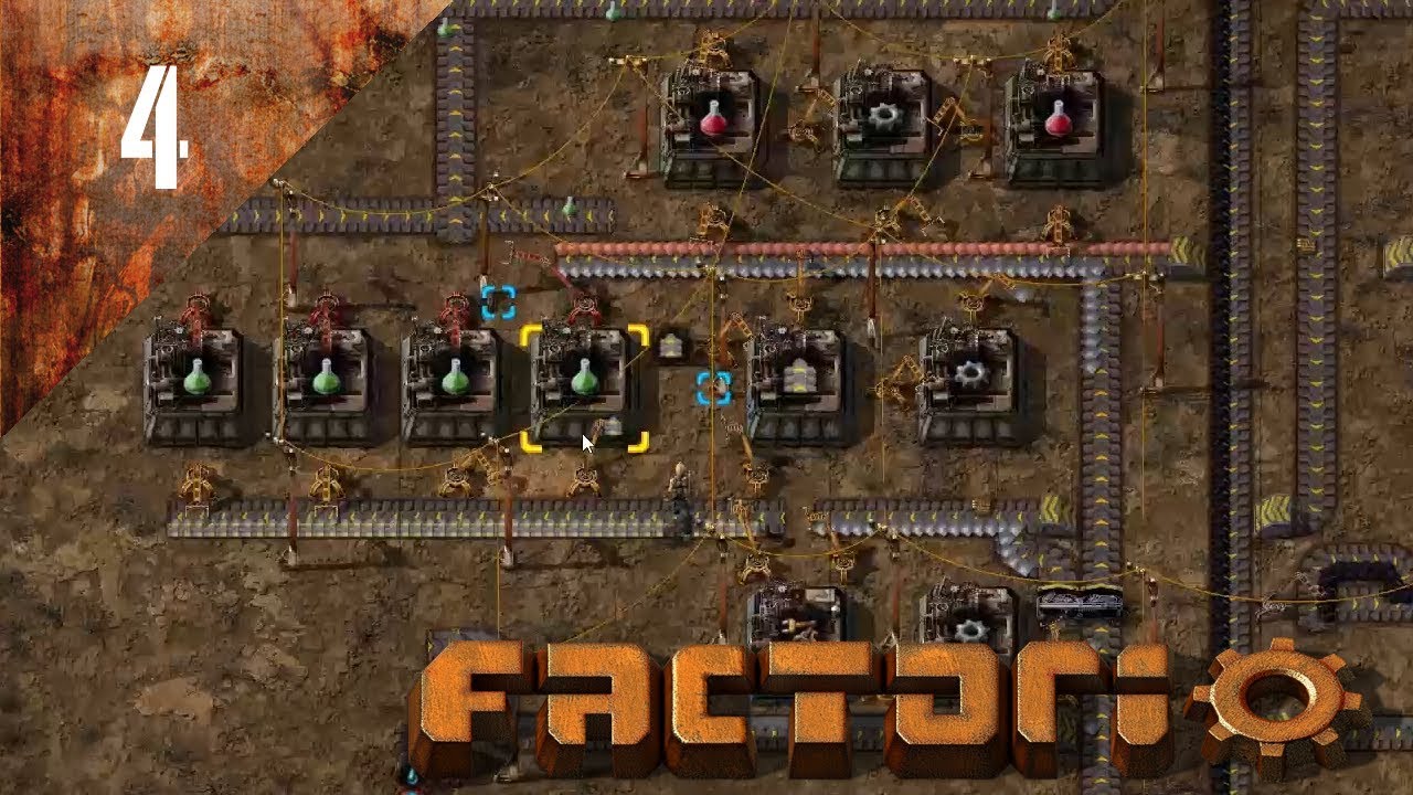 Factorio Moddé Episode 4 - Réplication - YouTube