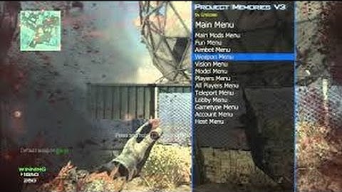 COD Mw3 Project Memories v3 Menu PS3