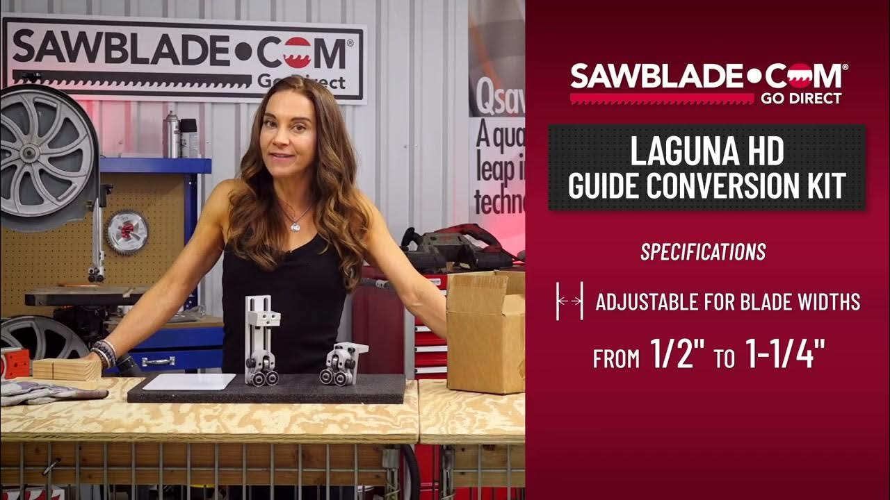 Elevate Your Bandsaw's Performance with the Laguna HD Guide Conversion