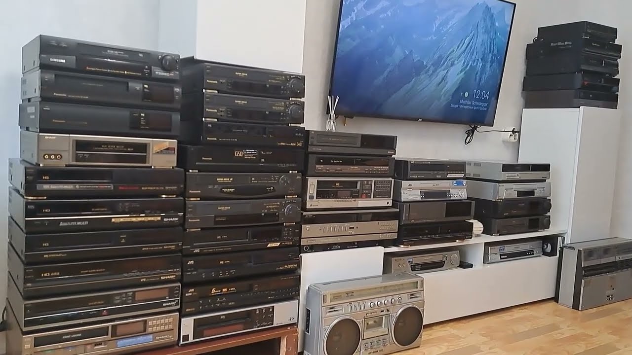 Видеомагнитофоны моя коллекция