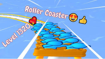 Roller Coaster  World😍 - Part 153: Runner Coaster Android Game All LEVELS.😊