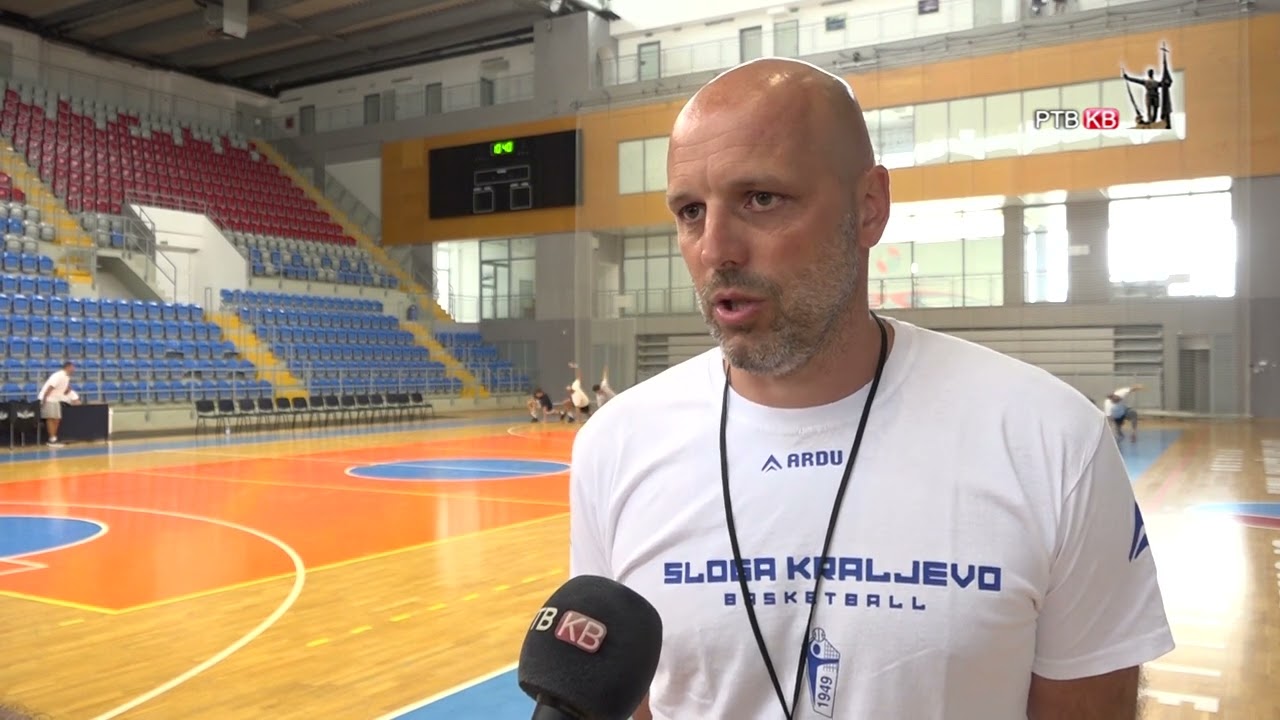 Prilog   RTVKV   Počele pripreme košarkaša kraljevačke Sloge