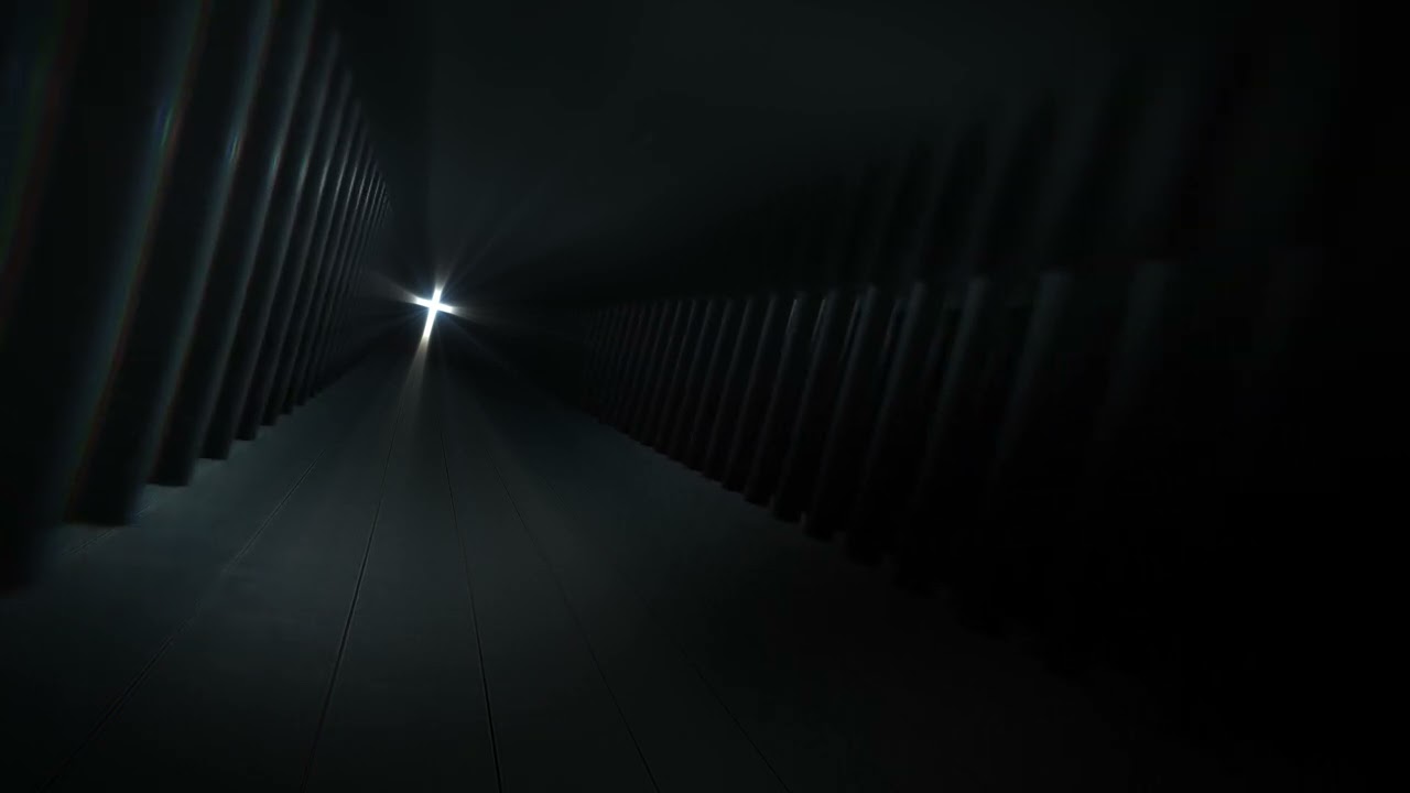 Towards the Light || Gates to Heaven || 4K Cross Video Background Loop
