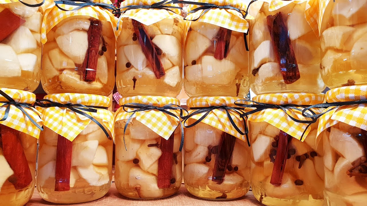 Almakompót  Almabefőtt egyszerűen tartósítószer nélkül @Szoky konyhája