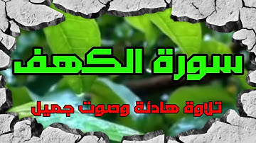سورة الكهف (الْحَمْدُ لِلَّهِ الَّذِي أَنْزَلَ عَلَىٰ عَبْدِهِ الْكِتَابَ ) نور لقارئها اجمل الاصوات