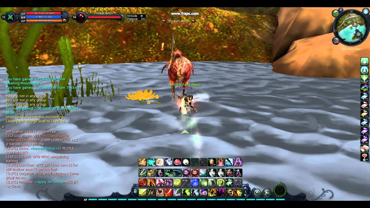 aion floating combat text - YouTube