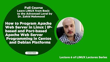 How to Create Apache Web Server on Linux|Lecture6|IP-Port based Apache Web Server On CentOS 7/Debian