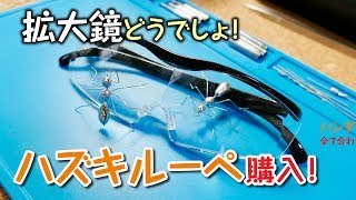 大きく見える「ハズキルーペ」を購入！