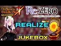 Realize [ Re:Zero S2 OP1 ] | Jukebox | Seven Deadly Sins Grand Cross