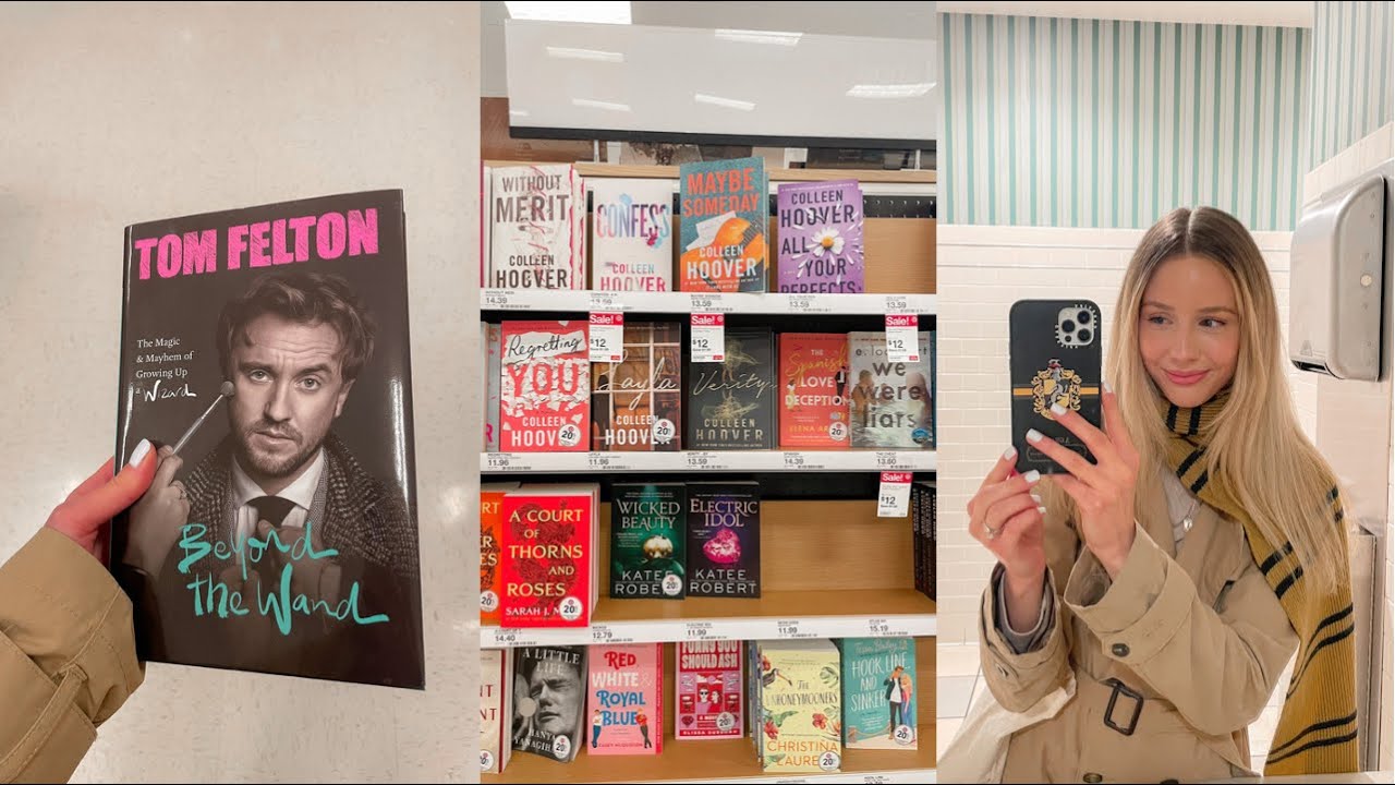 vlogmas: a very magical book shopping vlog ⚡️