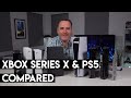 Xbox Series X and PS5 Side By Side comparison