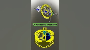 Simple mechanical mechanism - Mechanical Magic ✨ #cad #gun #trigger #cadcam #mechanical #engineering