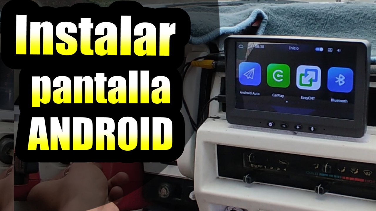 Radio Con Pantalla Y Camara De Reversa Para Carro Funcion Carplay Android  Auto