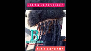 Protectective Hand made synthetic dreadlocks #locs #dreadlocks