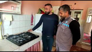 ÇELİKHAN DOĞALGAZLA BULUŞTU