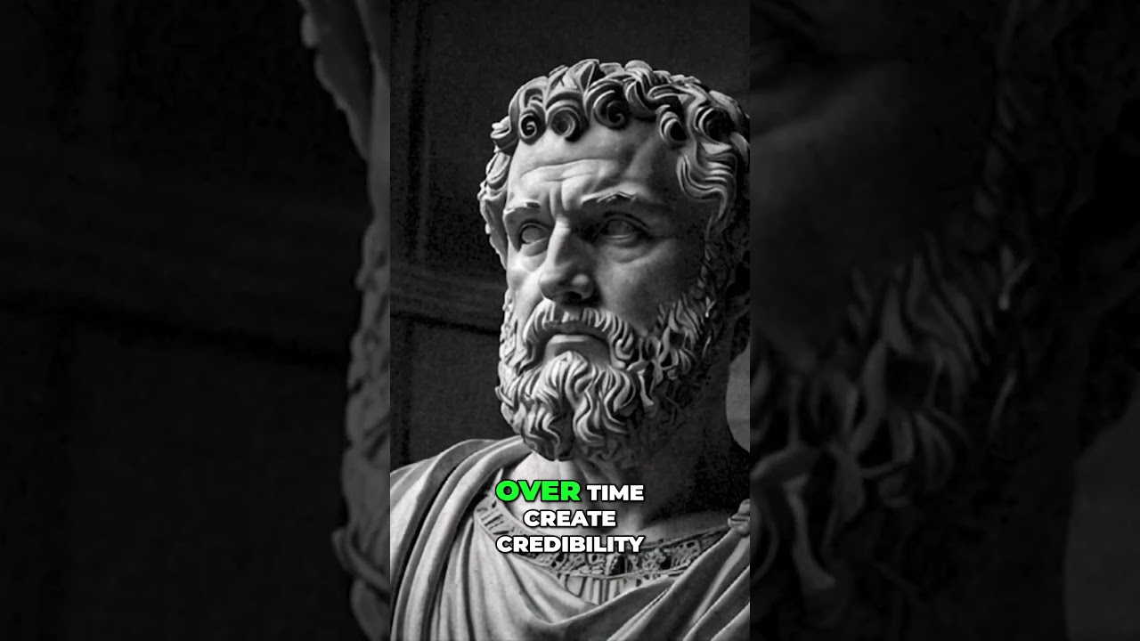 Building Trust  The Power of Consistency in Action #stoic #stoicism #philosophy