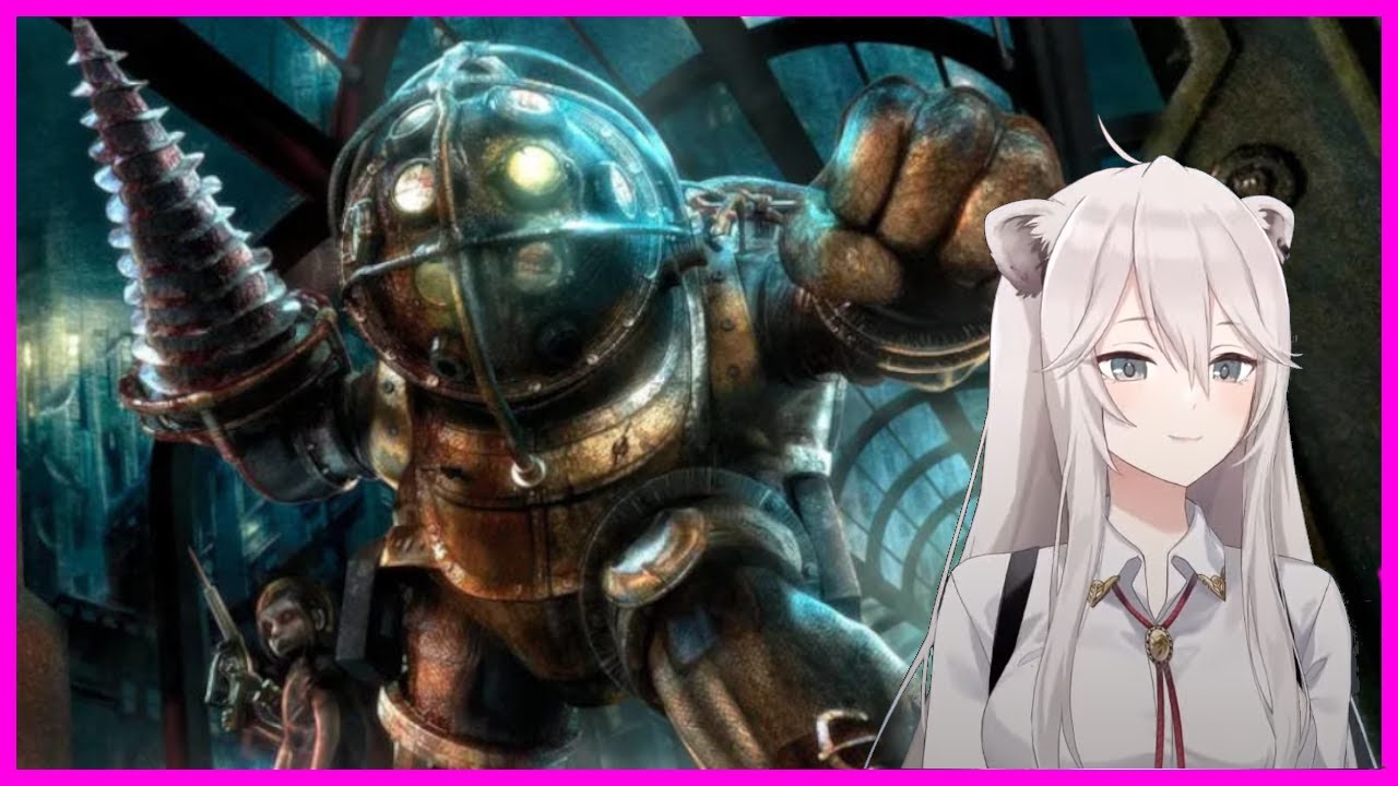 Botan has Big Daddy issues in Bioshock [Hololive]