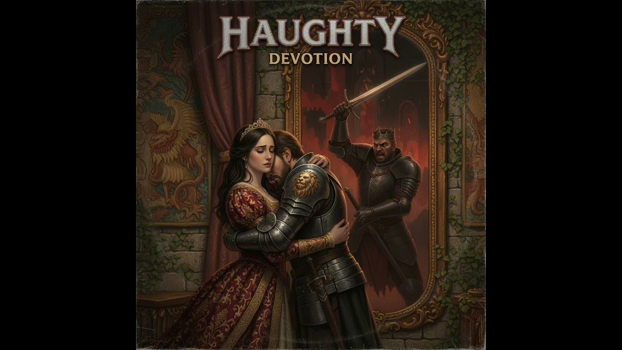 HAUGHTY  - "HAUNTING ME" (80'S GLAM METAL)