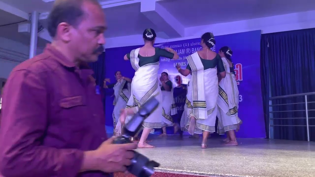 First prize kundalahalli kerala Samajam Thiruvathira competition