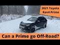 2021 Toyota Rav4 Prime Off-Roading in the Snow!