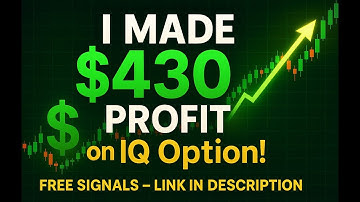 IQ option trading 1 minute startgey OTC markets Live Trade 📈 430$ binary options free signal