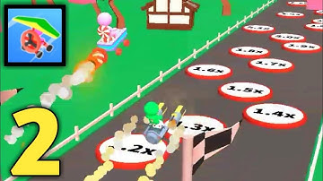 Road Glider - All Levels Gameplay Levels 5-9 (Android,iOS) | Part 2