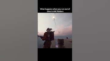 What happens when you run out of time in ARC Raiders #arcraiders #gaming #extraction
