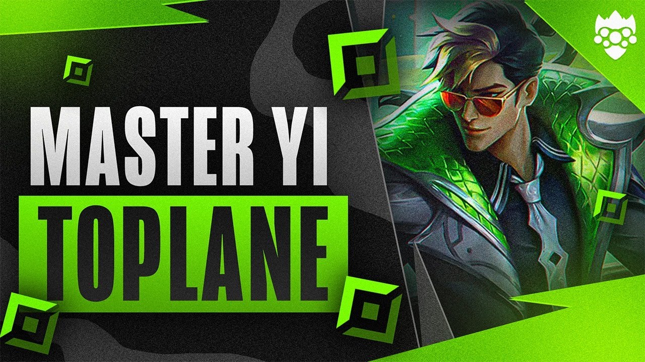 JOGUEI DE MASTER YI NA TOP LANE!