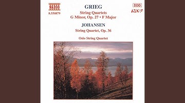 String Quartet in G Minor, Op. 27: I. Un poco andante - Allegro molto ed agitato