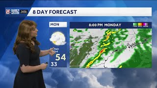 Rain arrives late Monday ahead of active pattern for Maine